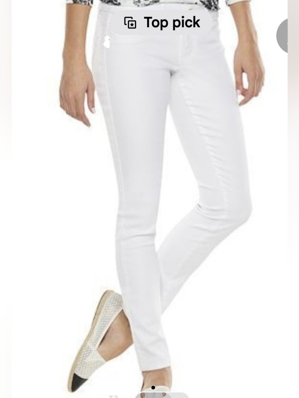 SO Authentic American Heritage White Women's Skinny Jeans